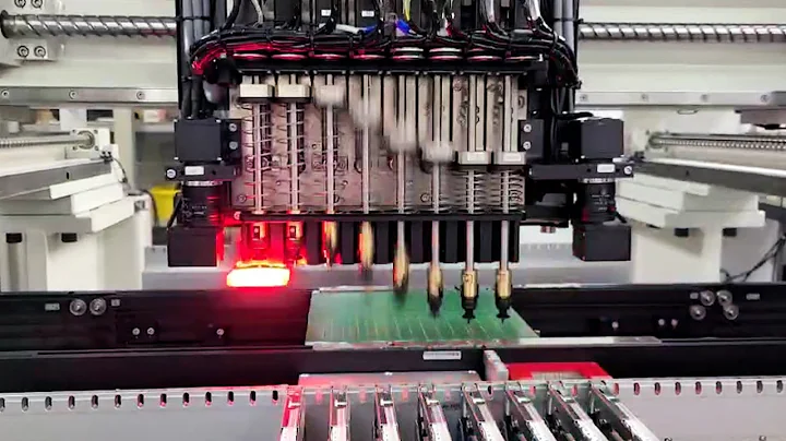 MC889 High-Speed SMT Pick and Place Machine Demo - 8 Placement Heads