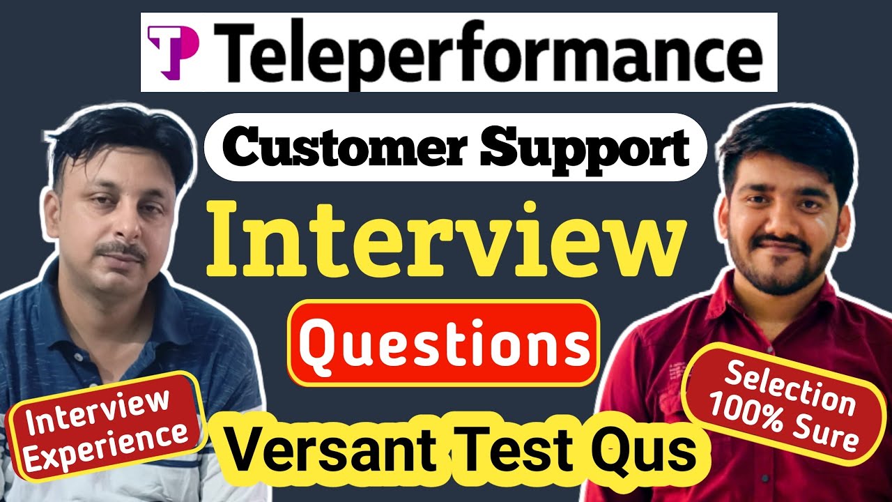 How To Crack Teleperformance Interview ? Teleperformance Customer