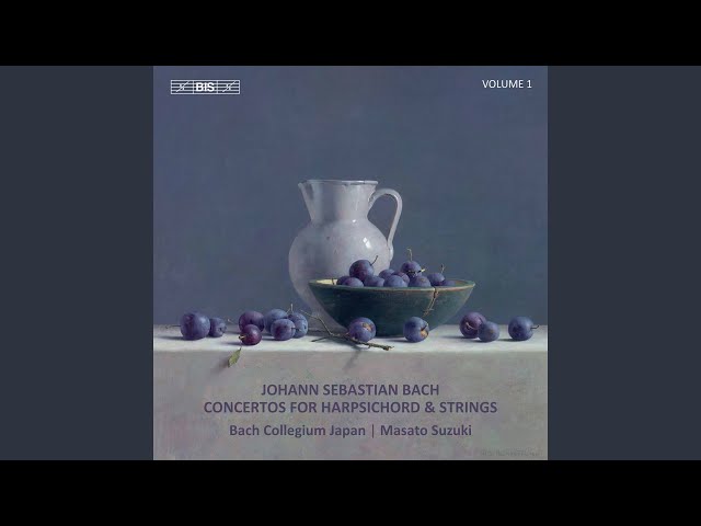 Bach - Concerto pour clavier & cordes n°5 BWV 1056: Finale : Masato Suzuki, clav / Bach Collegium Japan