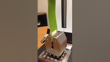 Glass fiber tensile test