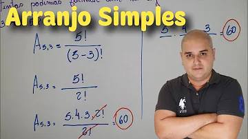 Como calcular o arranjo?