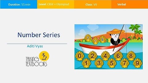 L - 1 Number Series | Class 7 Crash Course | Aditi Vyas | TTB