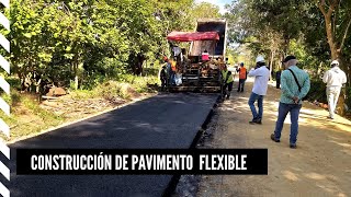 Proceso Constructivo de un PAVIMENTO FLEXIBLE 🛣 - MDC (Mezcla densa en caliente)