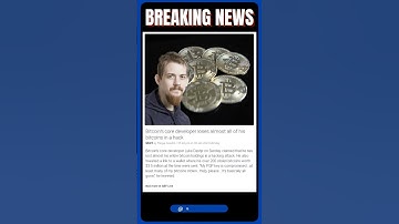 Latest News | Shocking: Bitcoin Core Developer Loses Millions in a Devastating Hack | #shorts #news