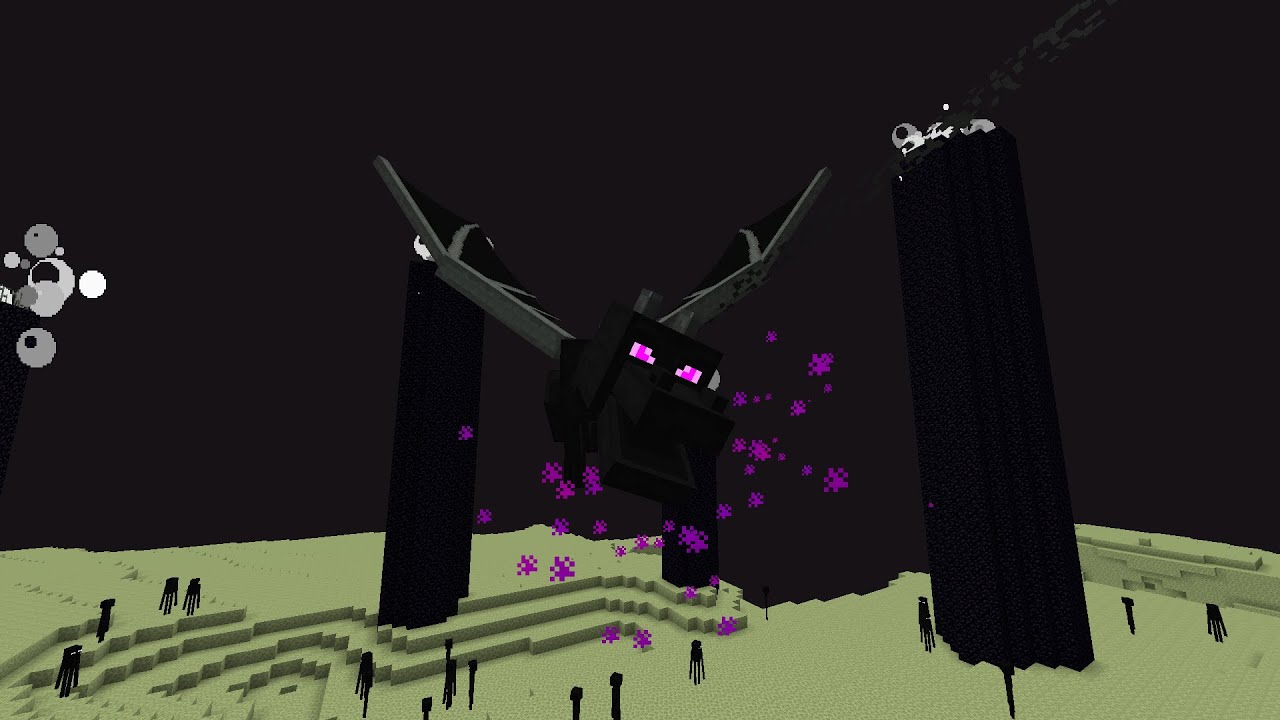 Beating the Ender Dragon!!!!! ( No cheats ) bedrock edition YouTube