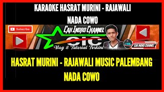 KARAOKE HASRAT MURNI NADA COWO - RAJAWALI MUSIC PALEMBANG