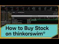 Thinkorswim Stock Trading Quiz
