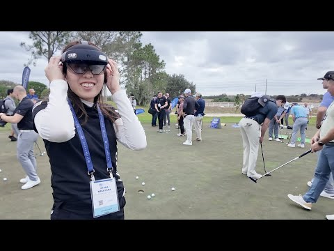 250万円するラインが見えるゴーグルを体験してみたら最先端すぎた 【PUTT VIEW】
