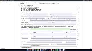 Realty ONE Group Turn Key - Form 40 (Commission Disbursement) Tutorial