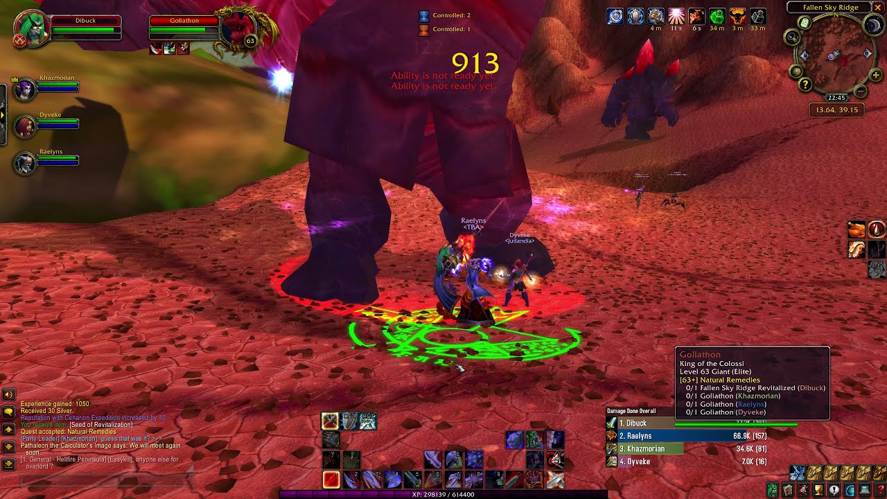 WoW Burning Crusade Classic Natural Remedies