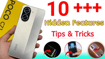 Poco c71 amezing hidden feature || Poco c71 top 10 tips & trick || Poco c71 hidden feature