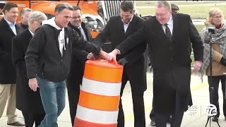 Officials celebrate completion of 2-year Mound Road reconstruction project
