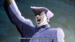 JoJo's Bizarre Adventure - German science!