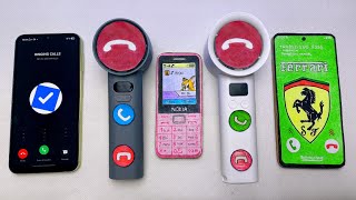 Galaxy A24 Vs Fan Phone Vs Nokia 210 Vs Fan Phone Vs Galaxy S26U Ferarri Incoming Call