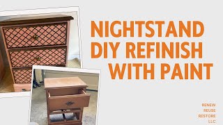 Refinish a nightstand with putty, sandpaper, primer, paint into a French Country masterpiece. by Renew Reuse Restore 284 views 6 months ago 11 minutes, 21 seconds