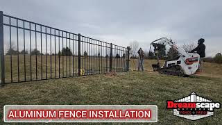Black Aluminum Fence Installation | Metal Fence Contractor Gettysburg PA | HOA-Approved Fence 