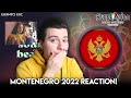 Vladana - Breathe Reaction - Eurovision 2022(Montenegro) - Quinto ESC