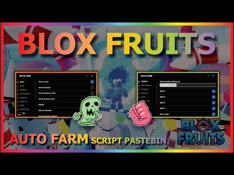 BLOX FRUITS Script Pastebin 2023 UPDATE 19 AUTO FARM | FRUIT MASTERY | AUTO KAITAN | RAID (NO KEY)