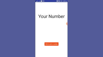How to use the Android Random Number Picker app