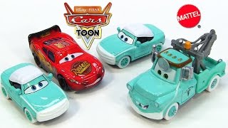 ディズニーカーズ  新品 RESCUE SQUAD MATER 4PACK Disney Pixar Cars Toon Rescue Squad Mater 4 Pack Set New | eBay