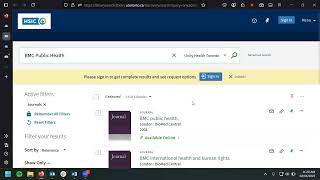 Finding Full Text Articles at Unity Health Toronto
