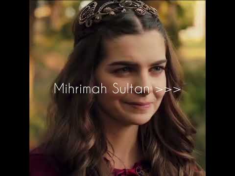 Mihrimah Sultan 💖🌙✨️ | The moon-faced Sultana 👸 #magnificentcentury #mihrimahsultan  #pelinkarahan