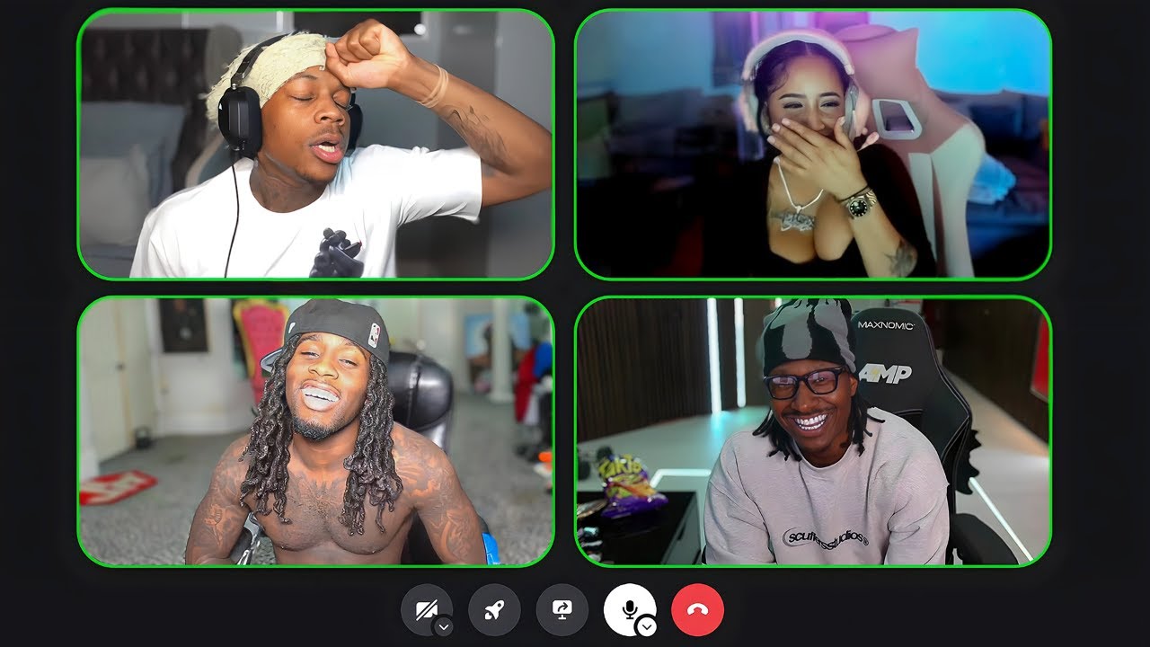 Duke Dennis & Kai Cenat Attempts To Take TheTylilShow Girl-Friend...