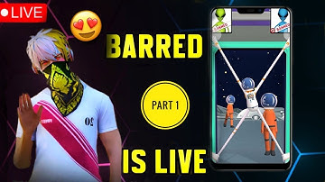 BARRED GAME  🎮🎯 | LIVE STREAMING WITH BARRED GAME | PART 1 | #livestream #shotlive #gaming #shotfeed