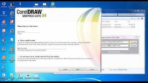 tutorial install coreldrawx4
