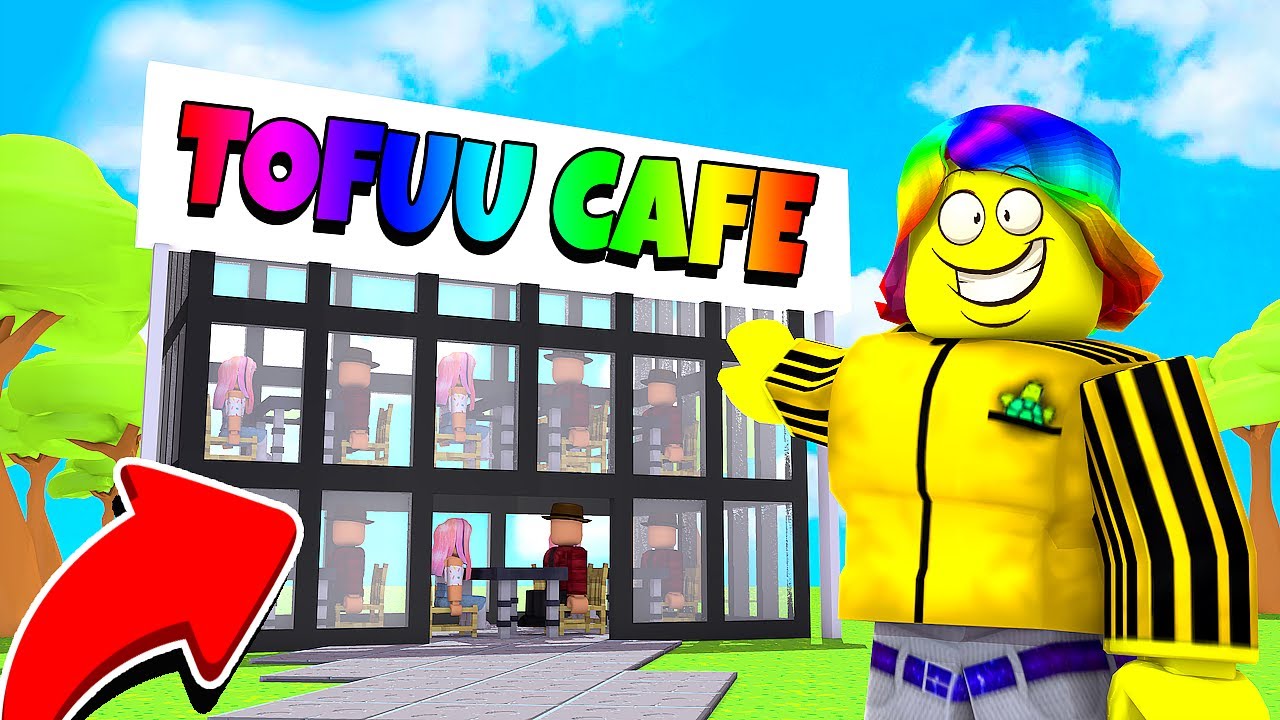 I Made The Tofuu Cafe And Became Rich Roblox Youtube - tofuu robux