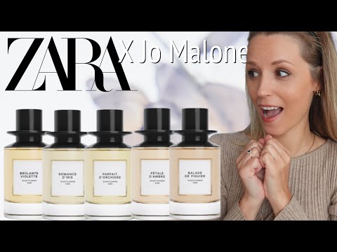 Zara X Jo Malone 💐SILENT FLOWERS 💐Fragrance Collection REVIEW
