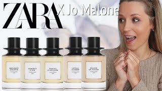 Zara X Jo Malone 💐SILENT FLOWERS 💐Fragrance Collection REVIEW