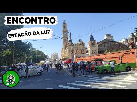 ENCONTRO DE CARROS ANTIGOS NA ESTAÇÃO DA LUZ | 01/05/2022