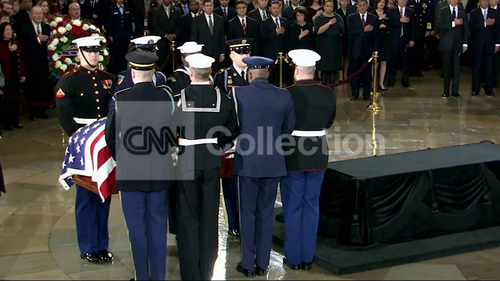 DC:SEN INOUYE CASKET BROUGHT IN TO ROTUNDA