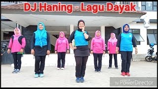 DJ Haning - Lagu Dayak (Cover dance ke 2) - Heny Dzen