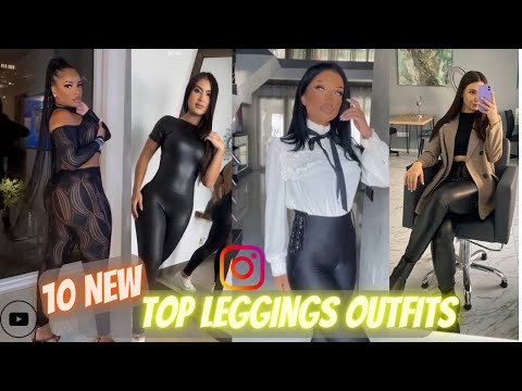 Top 10 Leggings Outfits Of The Week | GRWM Blog How To Style Leather Leggings Right