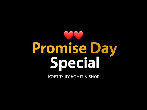 Happy Promise Day 2021 | Valentine Week Special Poetry | Untold Diary