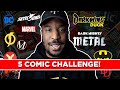 THE FIVE COMIC CHALLENGE! | Most Important Books in My Collection