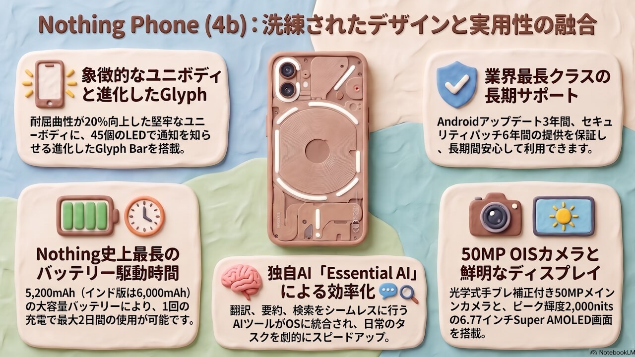 eSIM対応日本版も！Nothing「Phone (4b)」正式発表 – Jetstream