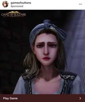 Game of Sultans ad