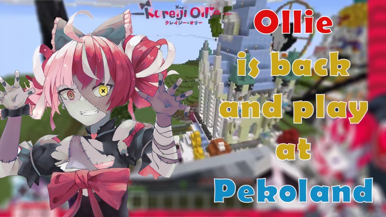 Ollie is Back on Stream and Play at Pekoland!!!! and Yagoo Pixel Art.....