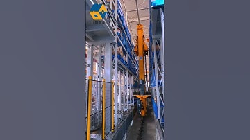 Heavy Duty Steel Automated Storage Retrieval System ASRS Racks  #asrs#warehouserack#storagesolutions
