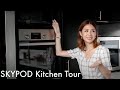 Sleek and Modern Minimalist Kitchen Tour #SkyPod