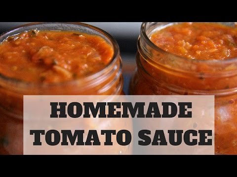 How To Make Tomato Sauce- From Fresh Tomatoes (Spaghetti Sauce: Part 1)