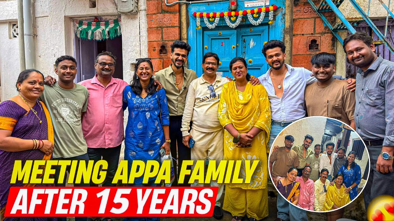 ನಮ್ಮ Appaನ ತಮ್ಮ ಮನೆ  / And his Love Story in Bagalkot 😱❤️| Samsameer_insta