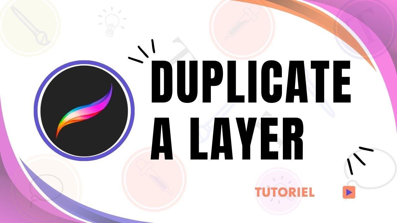 How to duplicate a layer in Procreate - YouTube