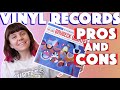 the PROS AND CONS of RECORDS 🎶 why should you collect vinyl?