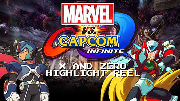 Marvel vs Capcom Infinite X and Zero highlight reel