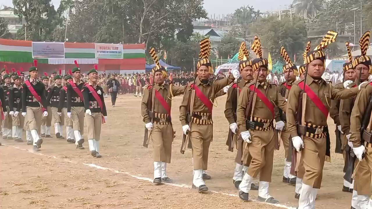 76th Republic Day Celebration at Diphu Govt. Boys' Playground 2025 | Diphu, Karbi Anglong, Assam