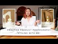 Practice Product Photography STYLING with me! | Minimal Props